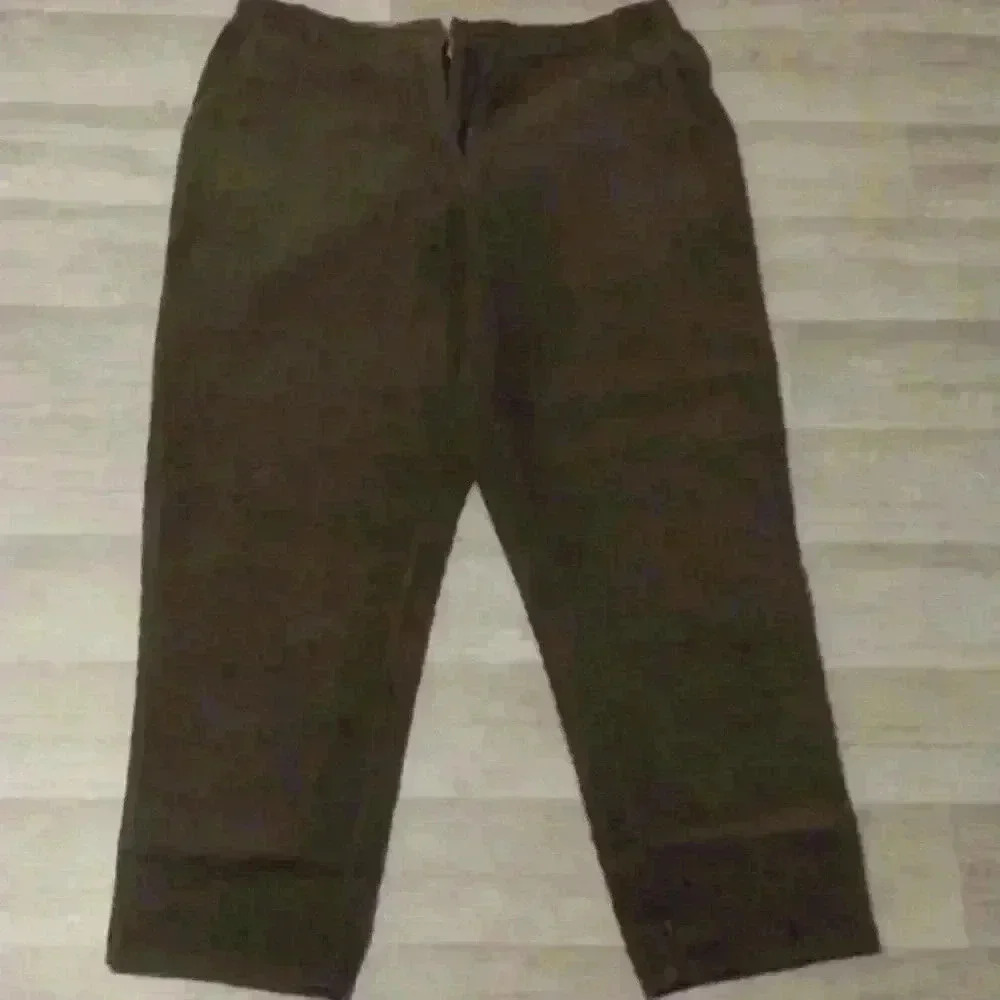Woolrich Brown Corduroy Straight Leg Pants Women’s Size 10